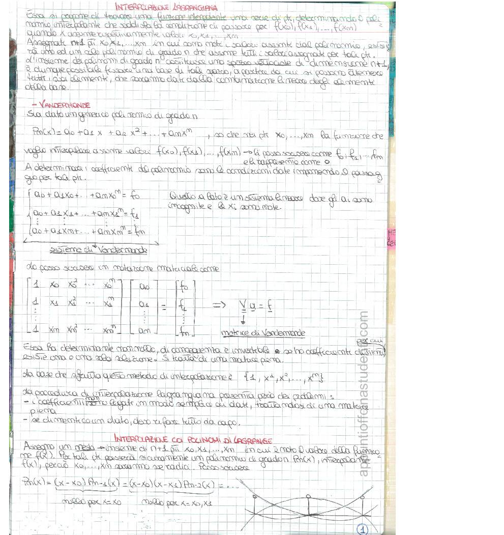 Metodi Matematici Per L Ingegneria Sapienza