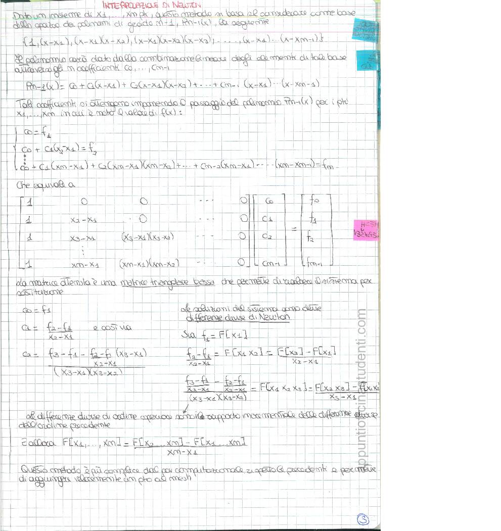 Metodi Matematici Per L Ingegneria Sapienza