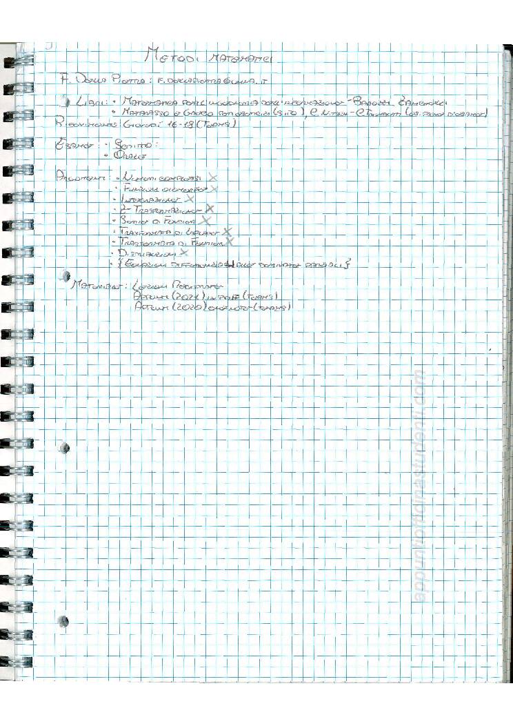 Metodi Matematici - Image 2