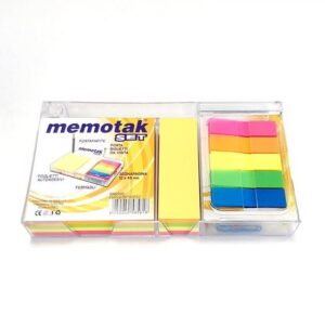 Set memo adesivi, Segnapagina e accessori