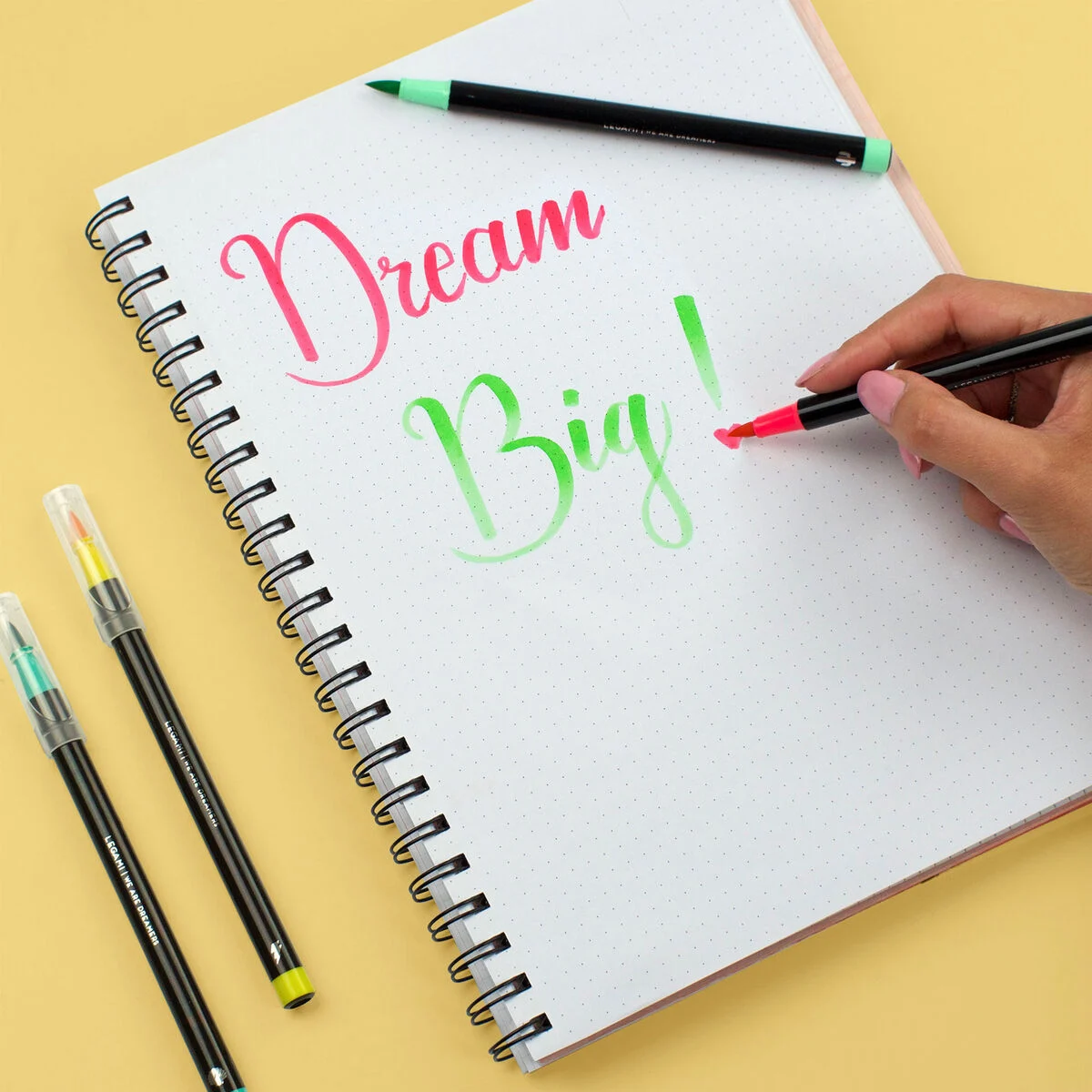 Set 12 Pennarelli Brush- Bright Colours - Image 4