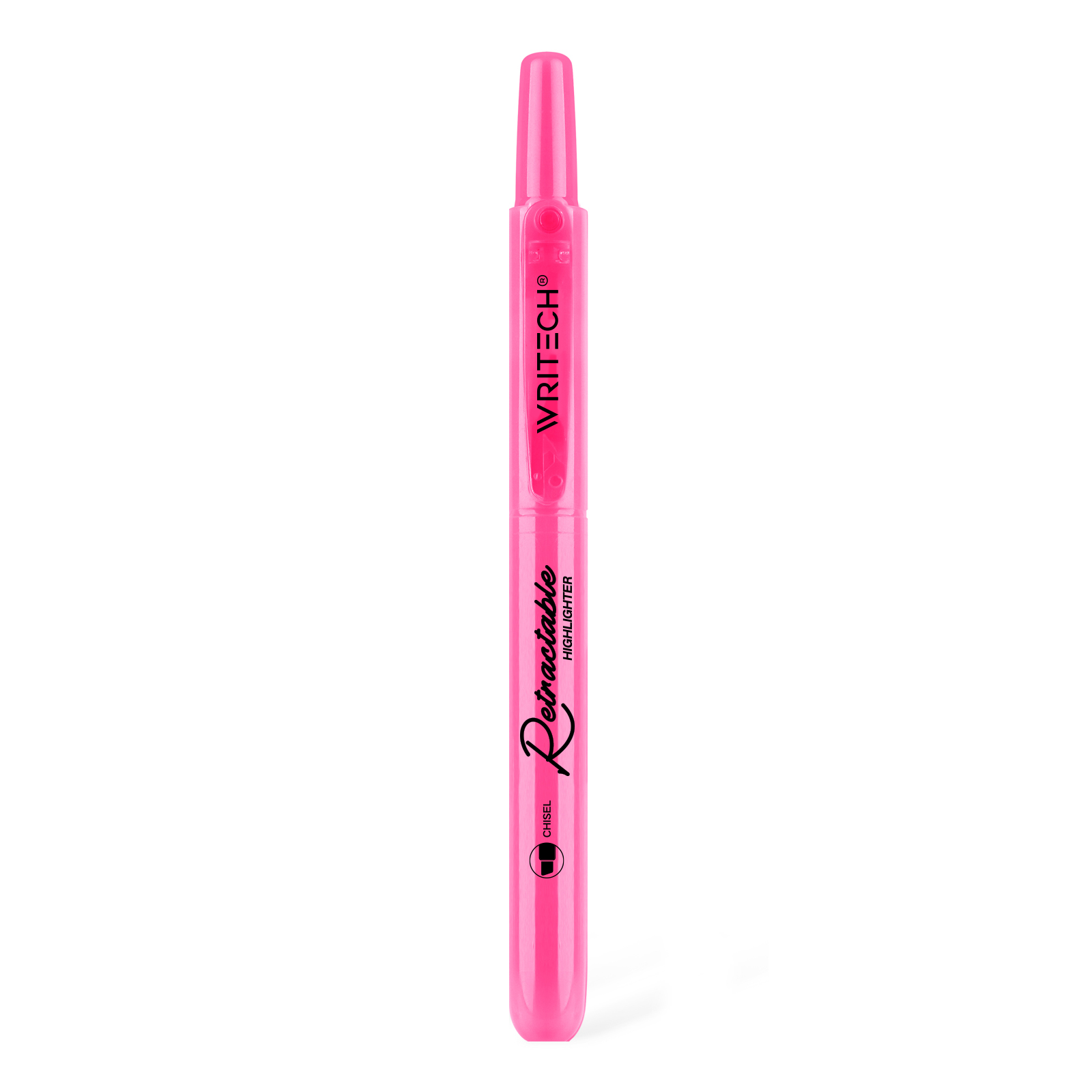 Evidenziatore Writech Retrattile Rosa Neon