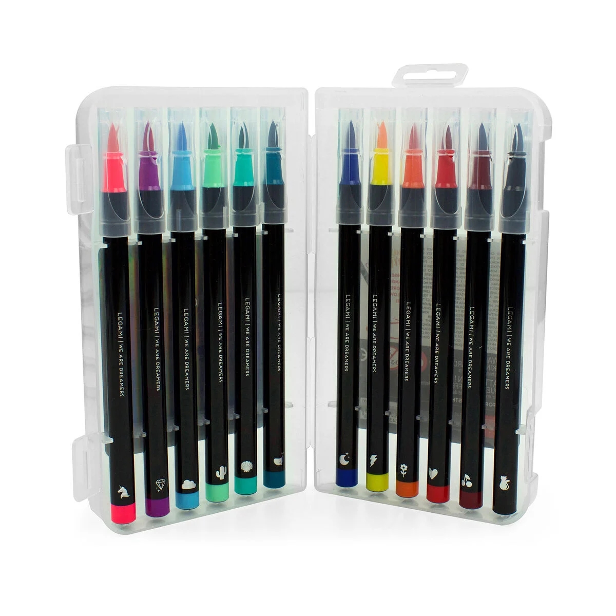 Set 12 Pennarelli Brush- Bright Colours