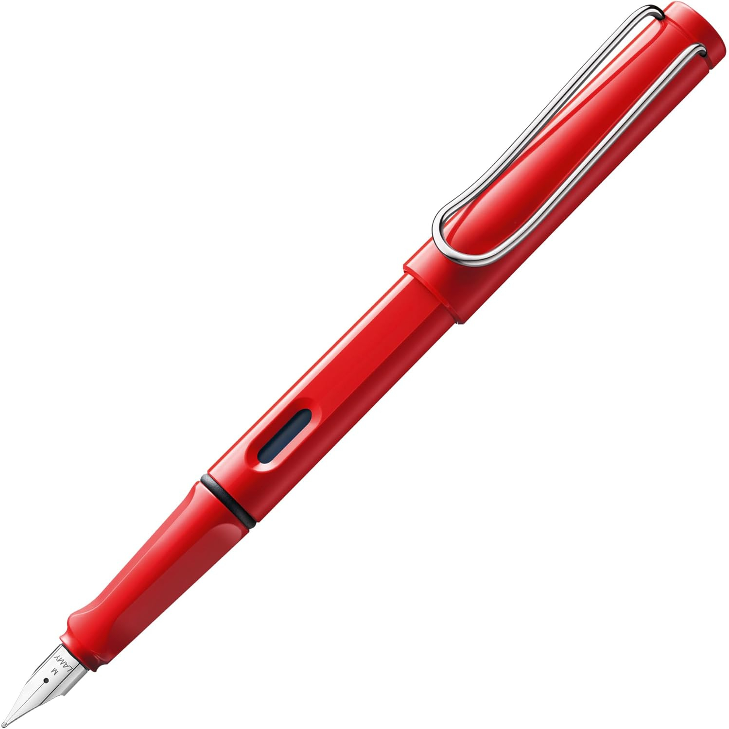Lamy Safari Penna Roller Con Incisione Gratuita, Colore Rosso, Confezione Regalo, Design Ergonomico