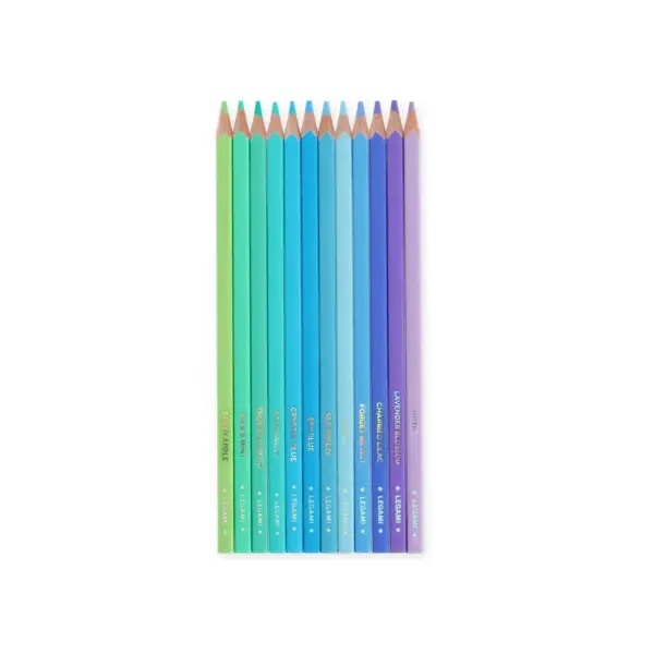 Set Di 12 Matite Colorate - Ocean Palette - Officina Studenti
