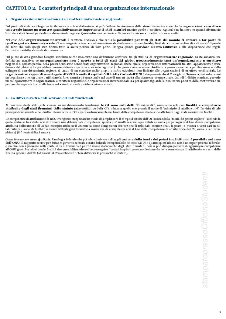 Esame di Organizzazione Internazionale - Programma Integrale - Image 6