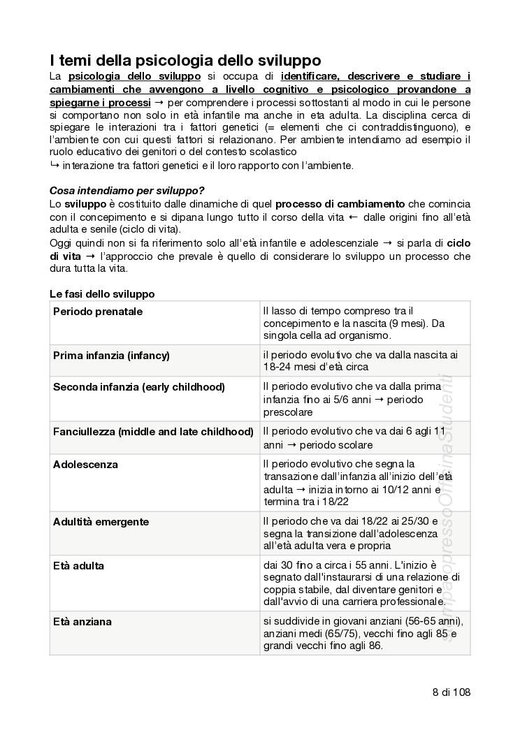 Psicologia dello Sviluppo - Image 9