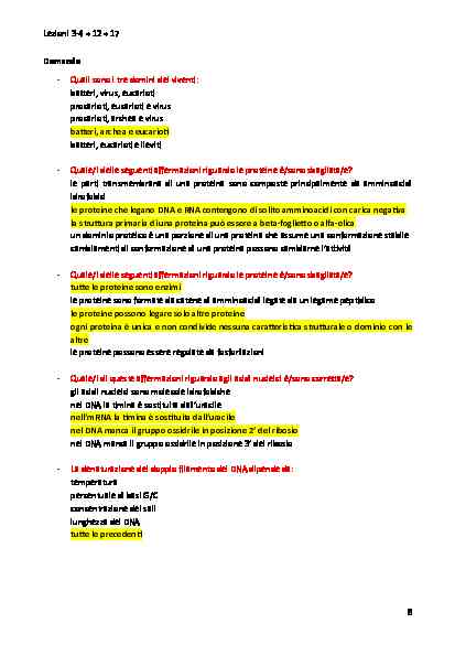 BIOLOGIA MOLECOLARE DELLA CELLULA - Image 7