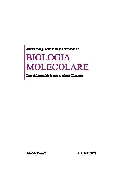 BIOLOGIA MOLECOLARE - Image 2
