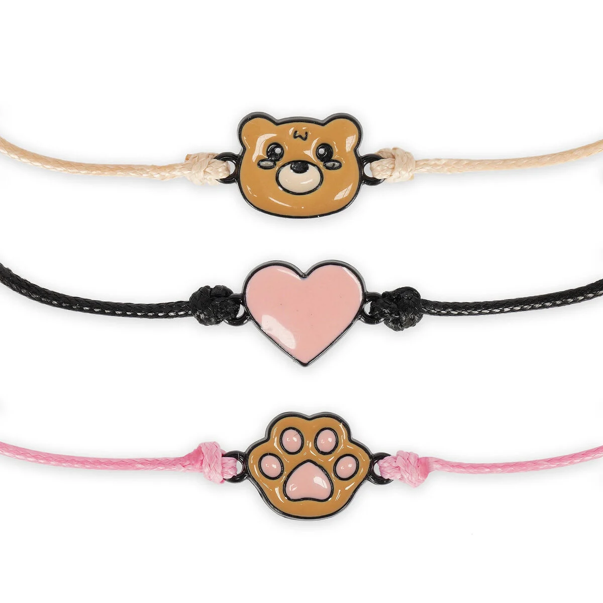 Set Di 3 Braccialetti Legami - Teddy Bear - Image 3