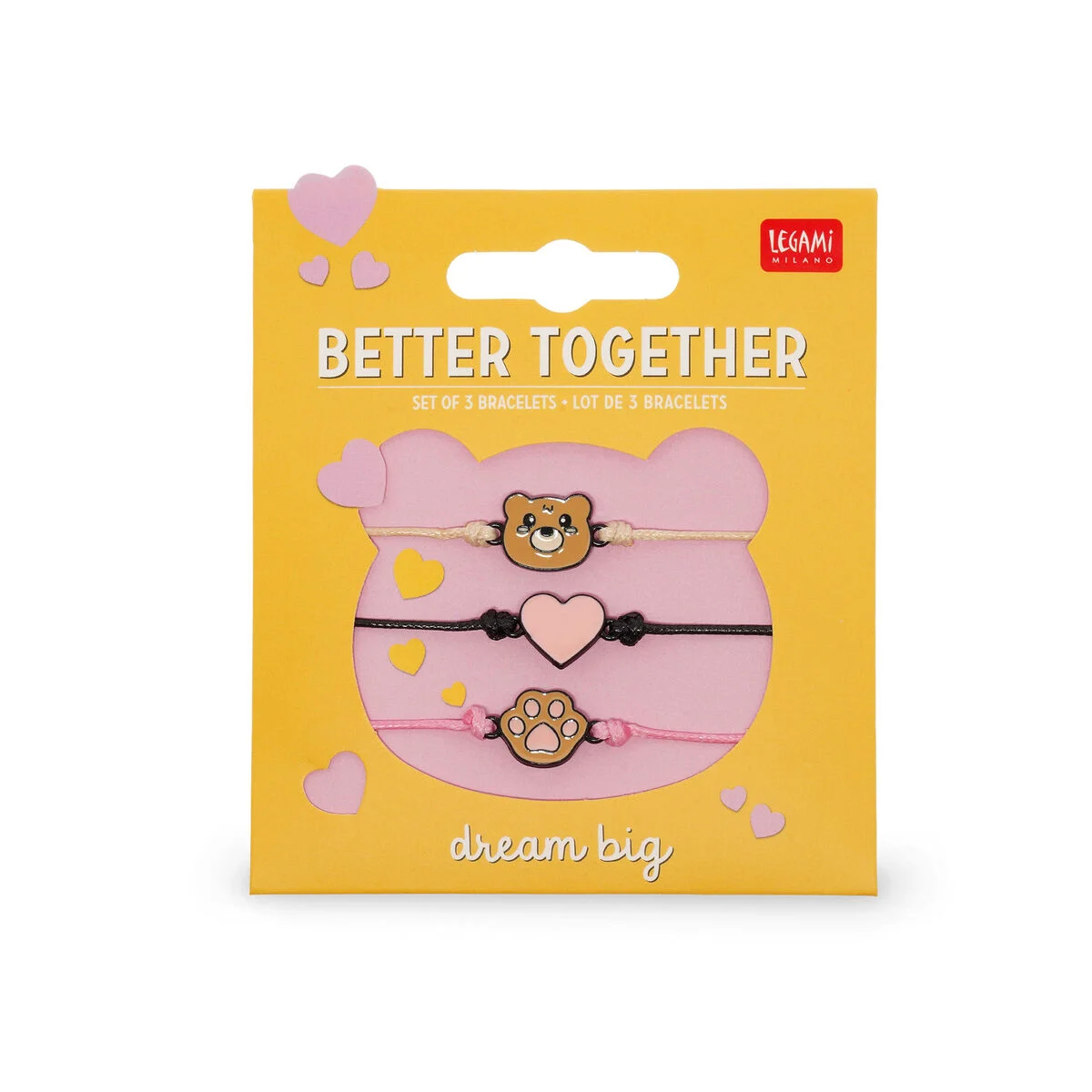 Set Di 3 Braccialetti Legami - Teddy Bear - Image 2