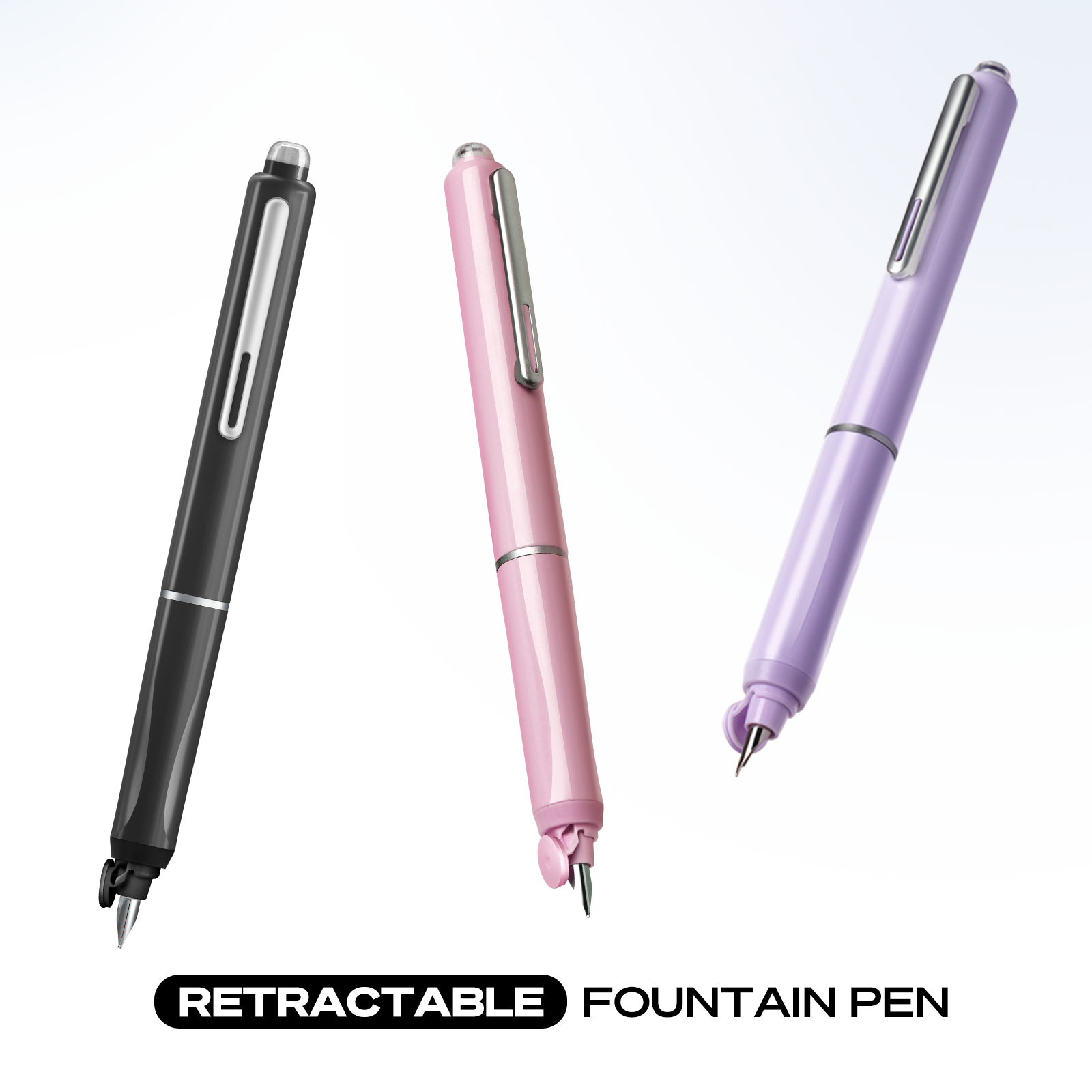 Penna Writech Stilografica Nera F - Image 4