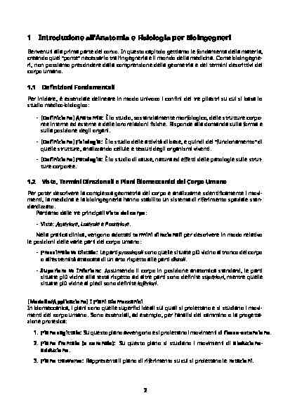 Principi di Bioingegneria Elettronica - Image 3