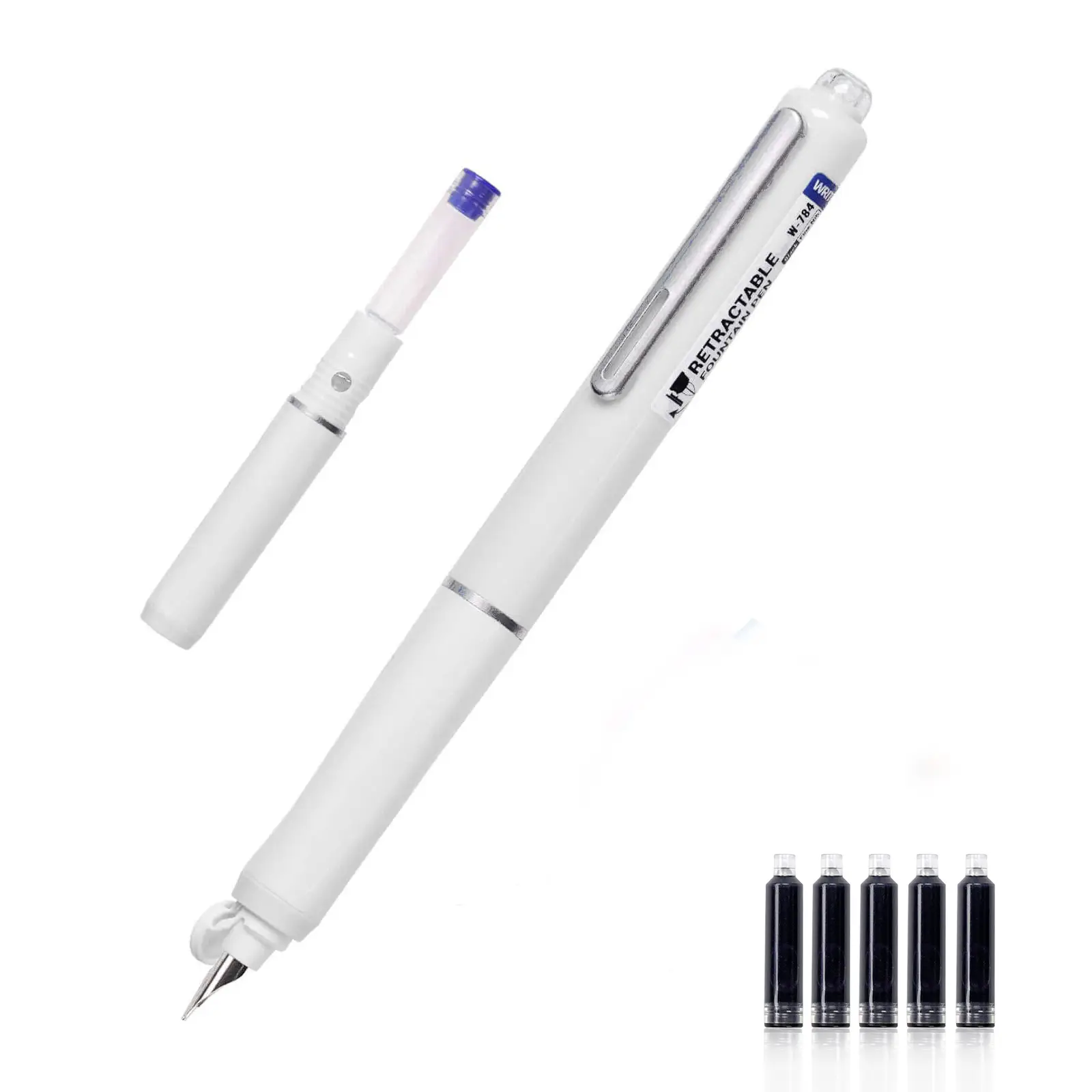 Penna Writech Stilografica Bianca F - Image 7