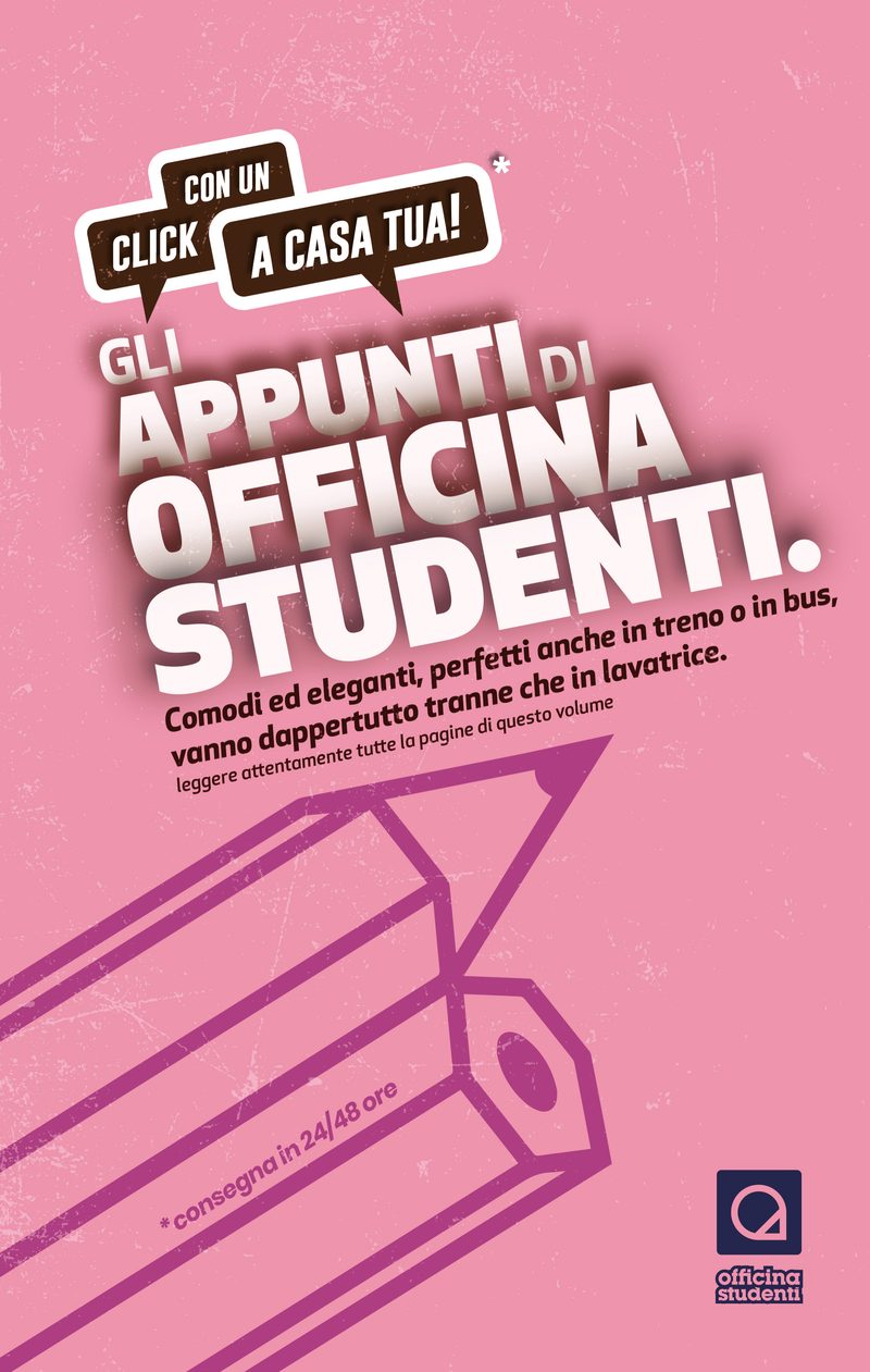Copertina Gli Appunti 13 rosa